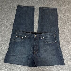 Men’s Hugo Boss Alabama Dark Blue Straight Jeans